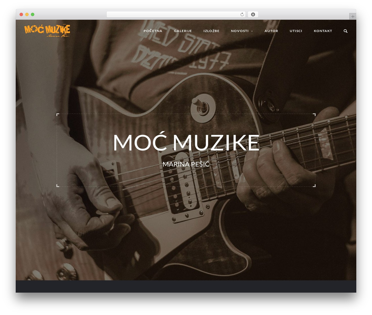 WordPress theme Creatus - mocmuzike.rs