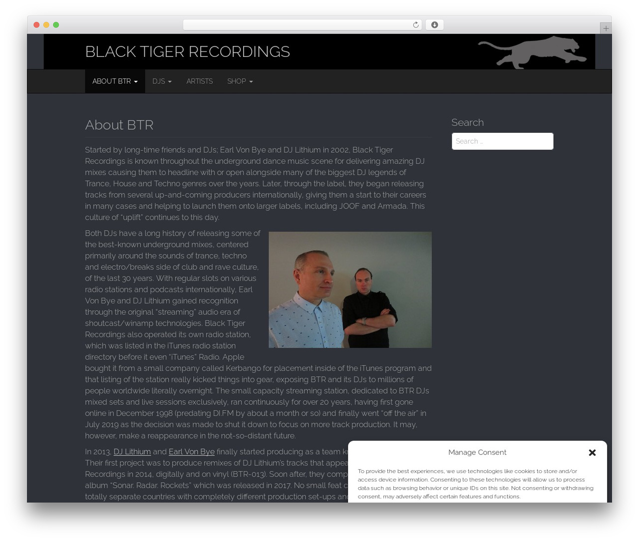 WordPress theme Destin Basic - blacktigerrecordings.com WordPress theme Destin Basic - blacktigerrecordings.com