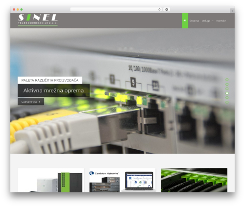 Best WordPress theme Basic 2 - sinel.com.hr