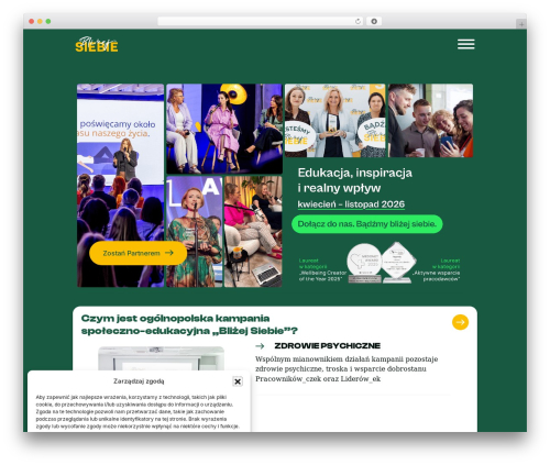code.end theme WordPress theme - blizejsiebie.info