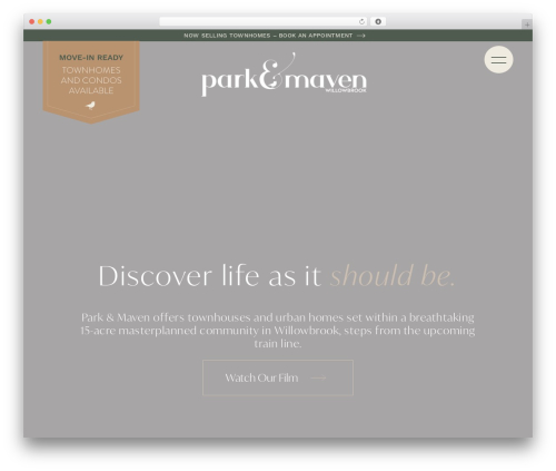 Studiothink Custom Theme best WordPress theme - parkandmaven.com