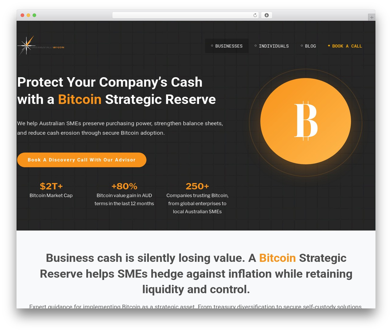 Thrive Theme Builder WordPress theme - fundamentallybitcoin.com