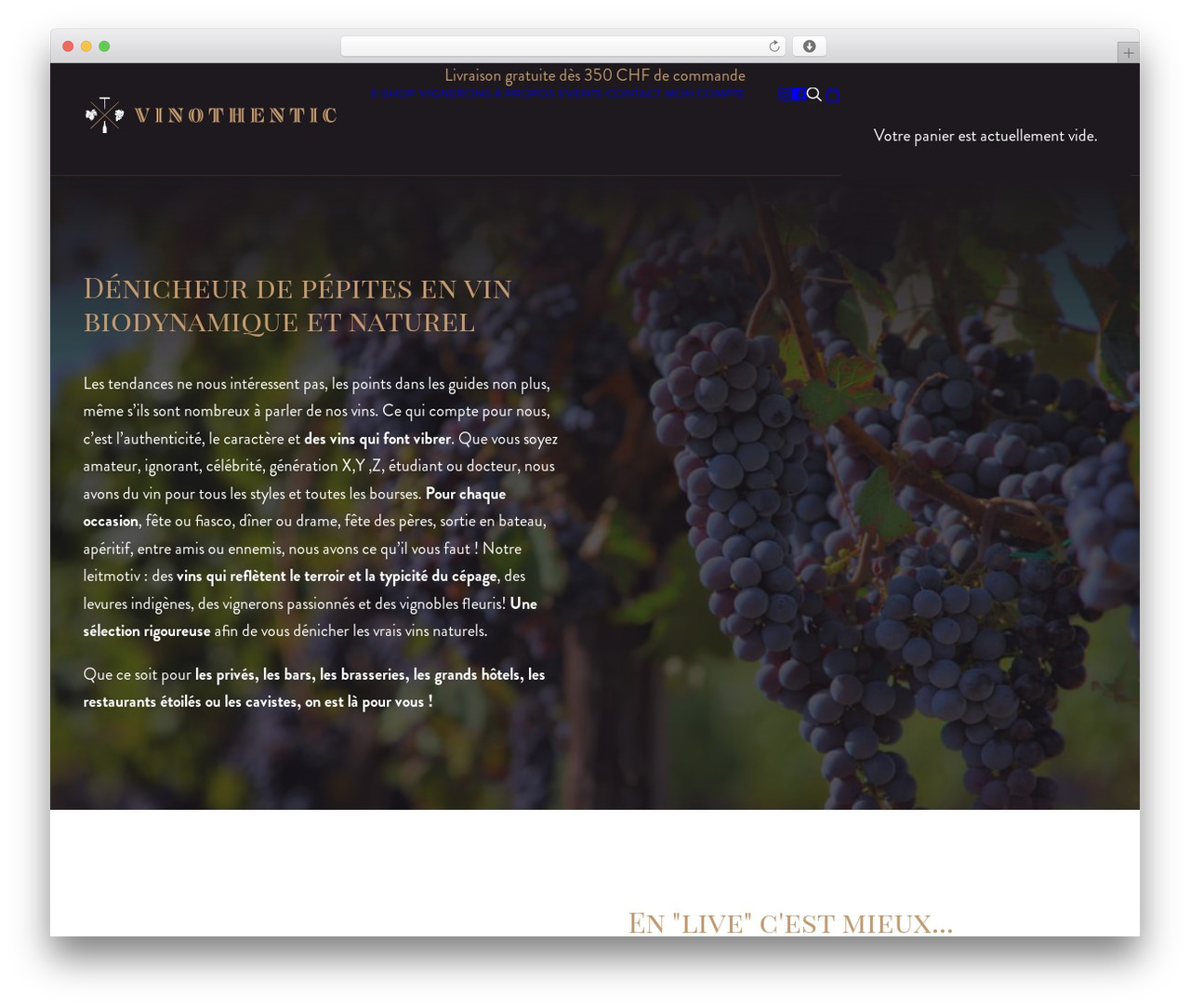 Uncode best WordPress theme - vinothentic.ch