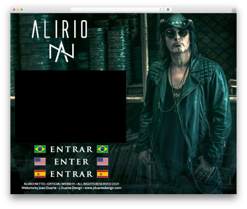 WordPress responsive theme by J.Duarte Design theme WordPress - alirionetto.com