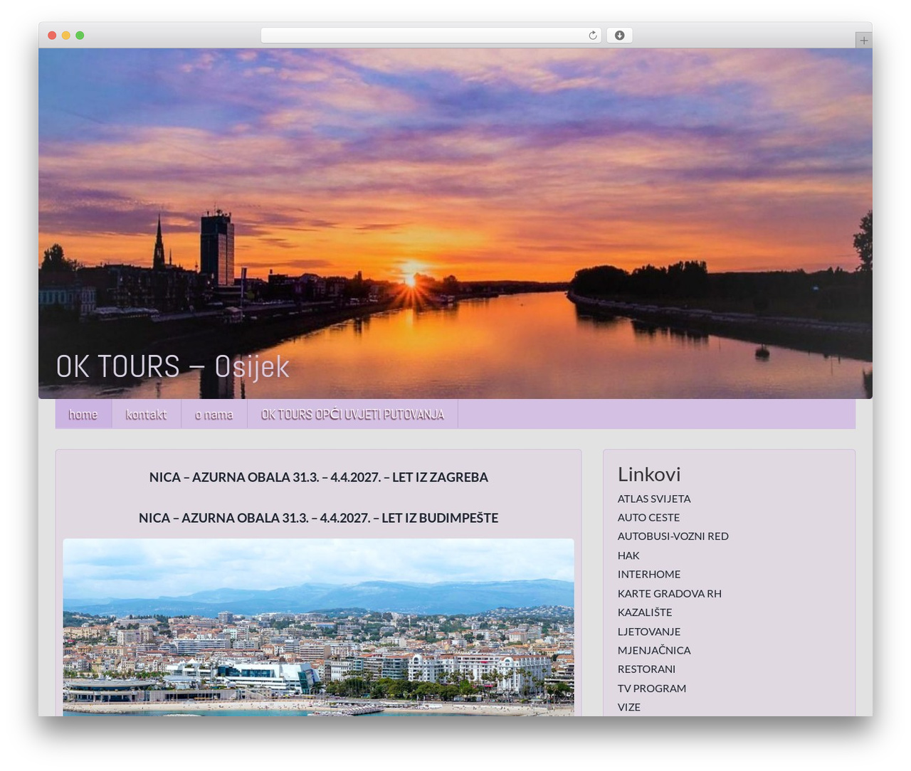 WordPress theme icyNETS Simplic - ok-tours.hr