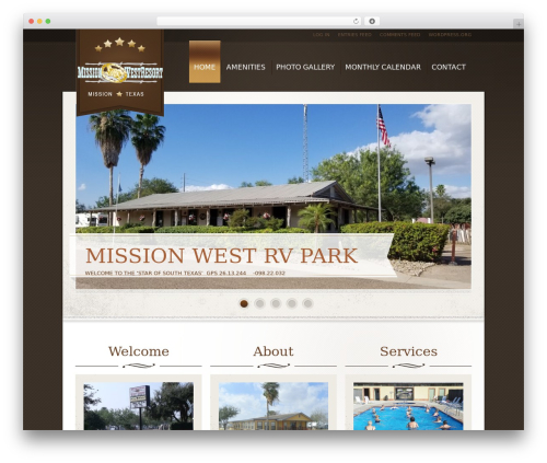 WordPress Theme 1329 WordPress theme - missionwestrv.com