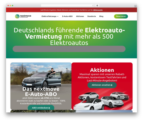WordPress theme NextMove - nextmove.de