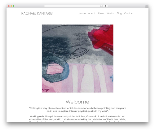 bywill WordPress theme - rachaelkantaris.com