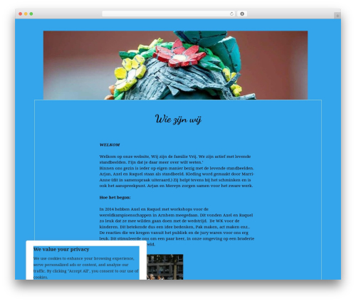 Embla WordPress theme - majonika.nl