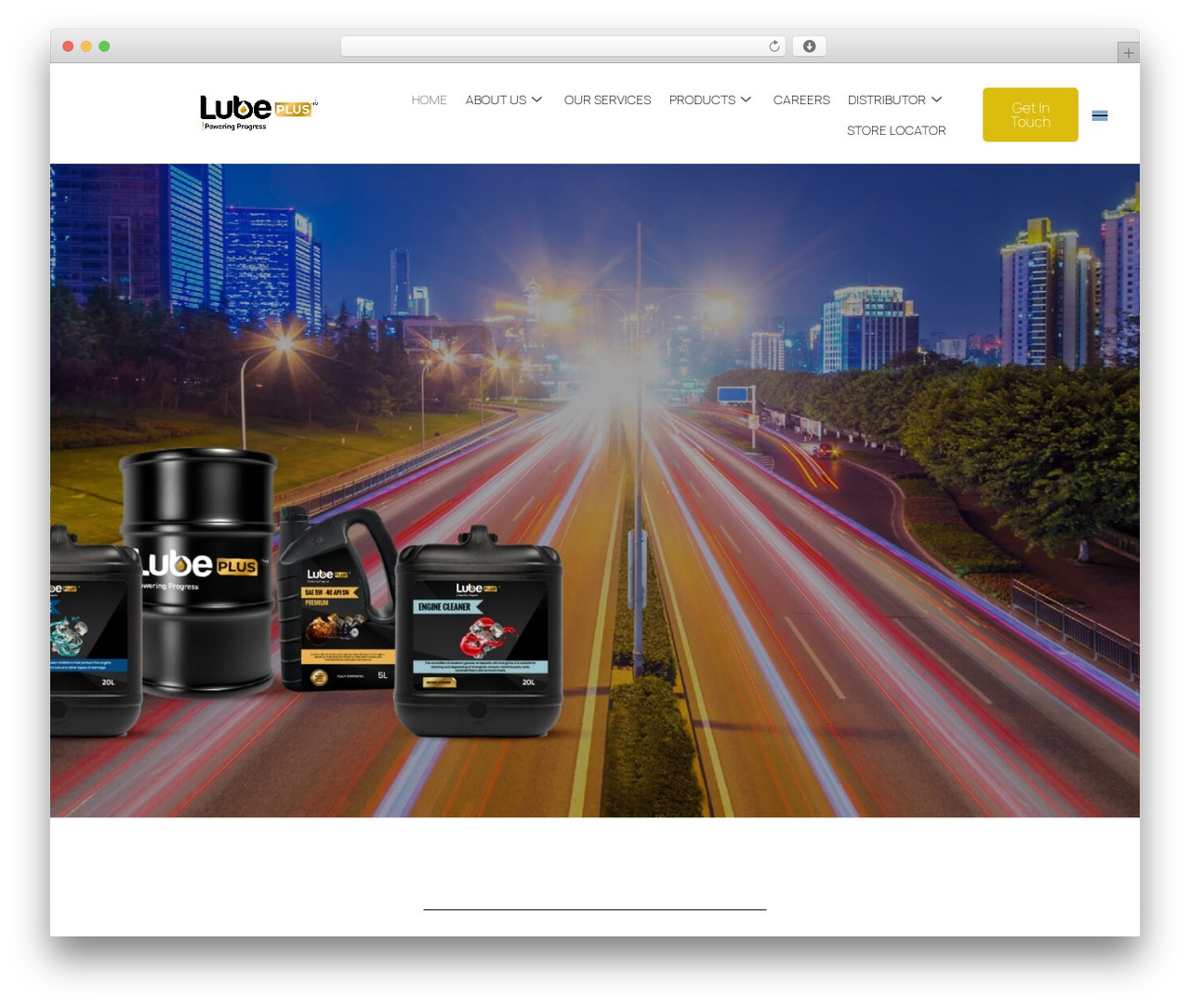 OceanWP WordPress theme - lubeplusenergies.com