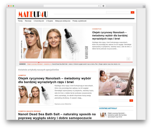 TheHealth Codebase theme WordPress - makeupforum.pl