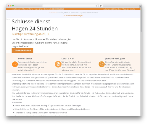 Theme WordPress Berlin - schluesseldienst-hagen-24std.de