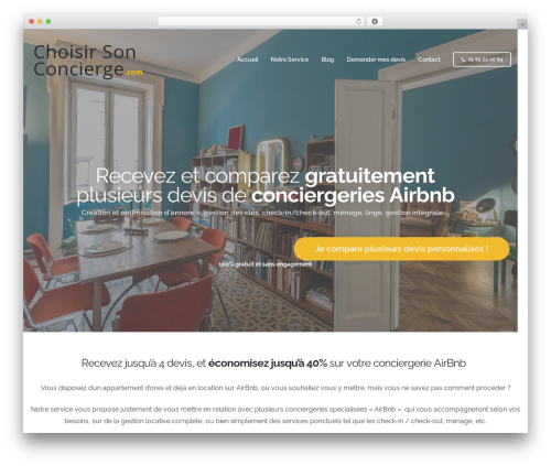Theme WordPress CoPro WordPress Theme - choisirsonconcierge.com