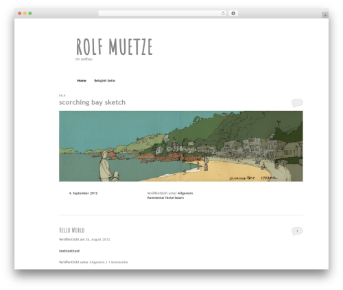 Theme WordPress Kid - muetzes.de