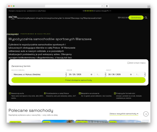 WebStarter WordPress theme - cylindersi.pl