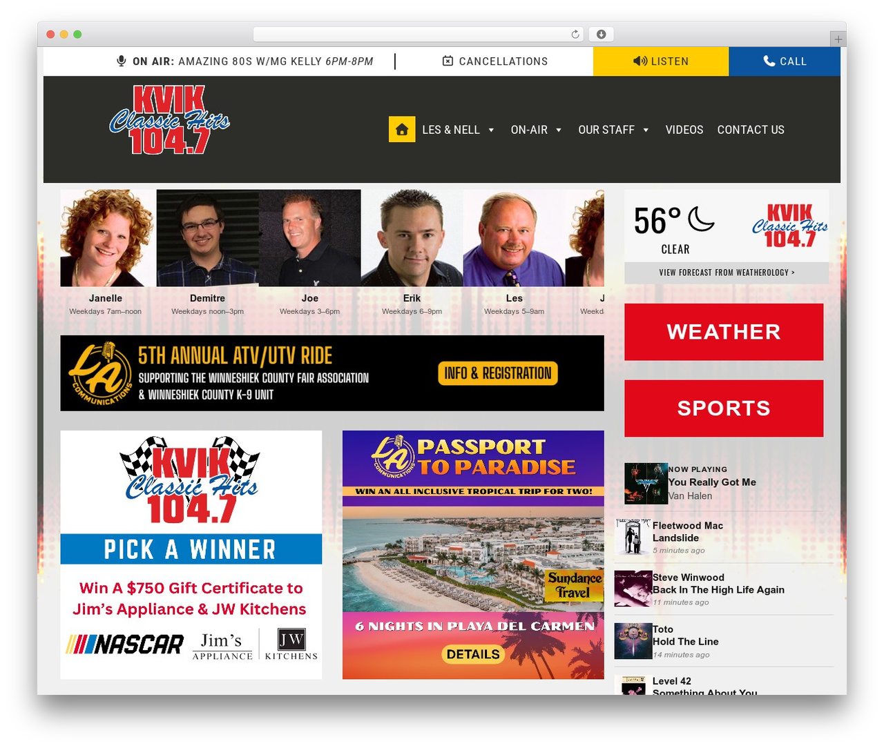 WordPress theme Bootstrap Basic-Iroc - kvikradio.com