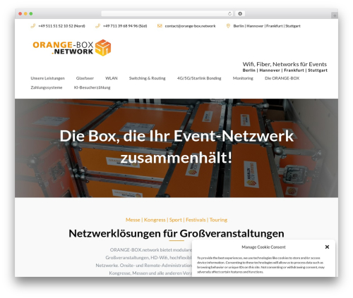 WP theme Business Capital - orange-box.network