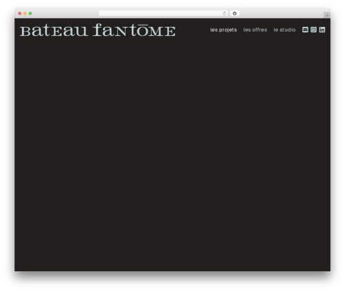 Bm pagebuilder WordPress plugin - bateaufantome.fr