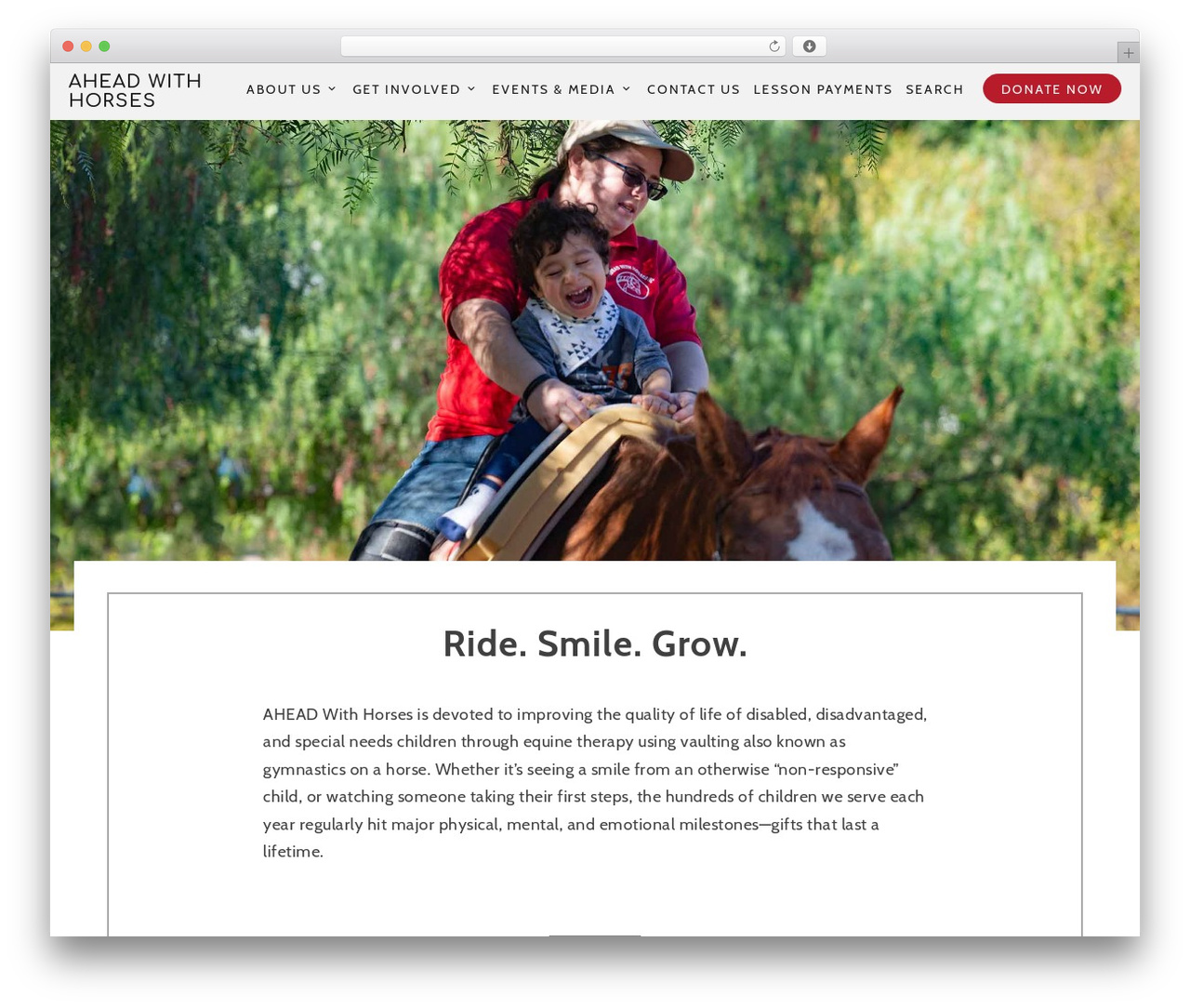 AWH Launch WordPress theme - aheadwithhorsesla.org AWH Launch WordPress theme - aheadwithhorsesla.org
