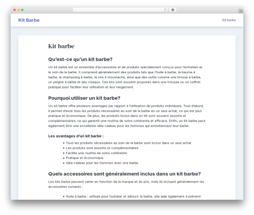 BlogGrid WordPress theme - kitbarbe.com BlogGrid WordPress theme - kitbarbe.com