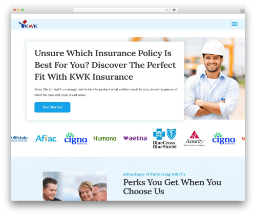Custom Theme WordPress theme - kwkinsurance.com