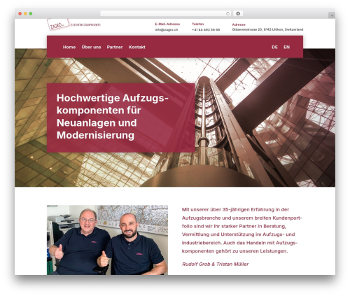Divi quasi sticky footer WordPress plugin - zagro.ch