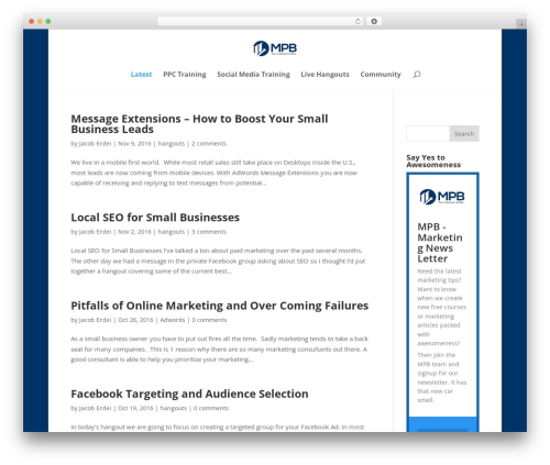 Rapidology WordPress plugin - marketingplaybook.co