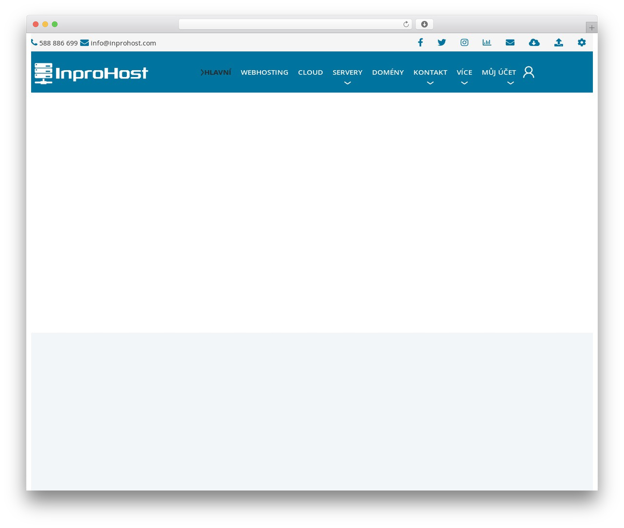 ET Hosto WordPress theme design - inprohost.com