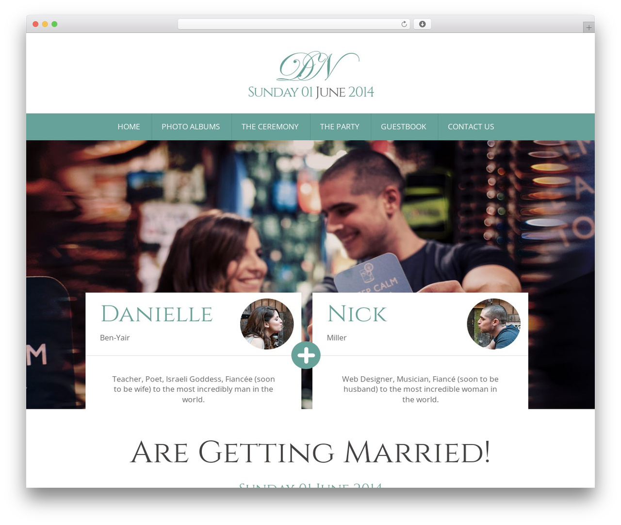 GeekLove WordPress page theme - millerswedding.com GeekLove WordPress page theme - millerswedding.com