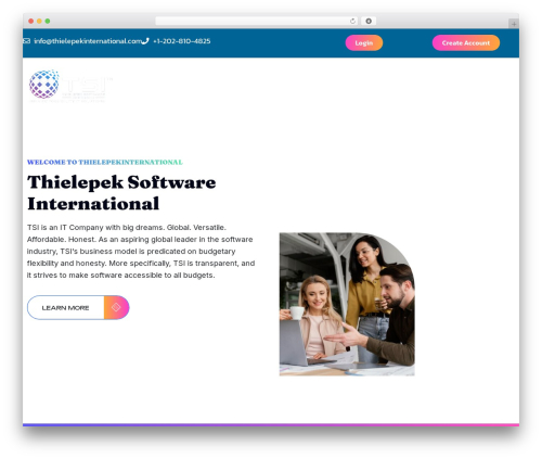 Gtbus theme WordPress - thielepekinternational.com