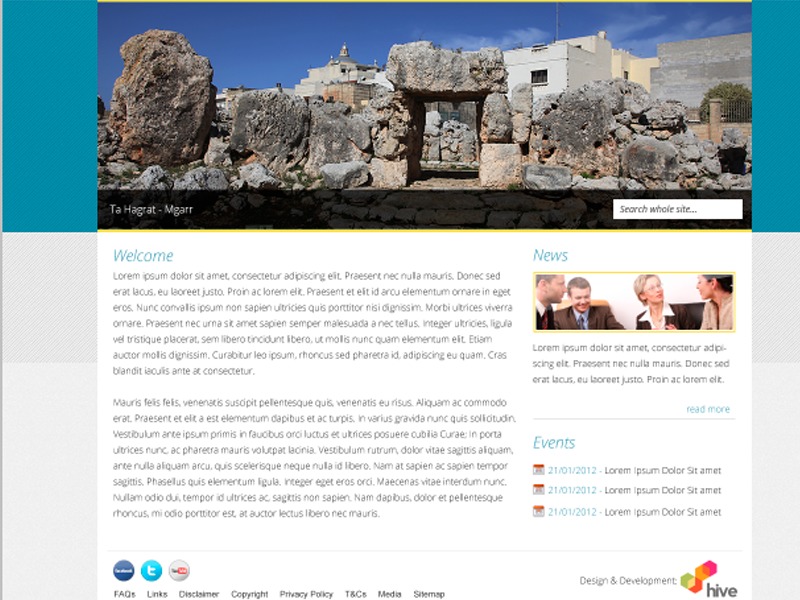 Mgarr Basic theme WordPress by HIVE Information System
