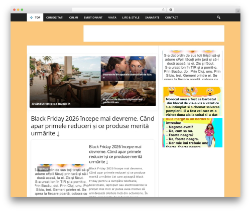 Newsmag newspaper WordPress theme - poze24.com