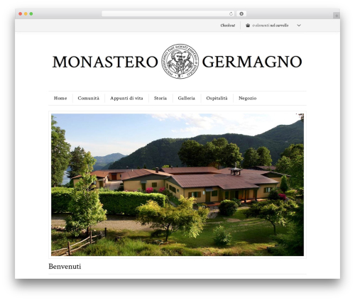 Phomedia WordPress theme - monasterogermagno.it/monastero