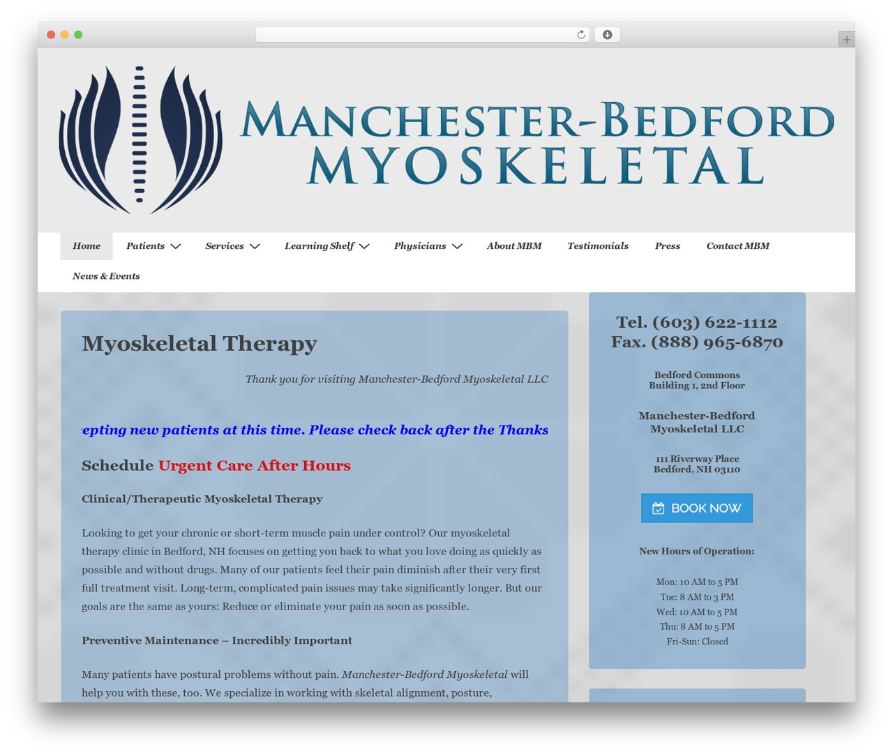 Responsive WordPress theme - mbmyoskeletal.com Responsive WordPress theme - mbmyoskeletal.com