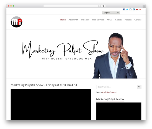 Spacious Pro theme WordPress - marketingpulpit.com