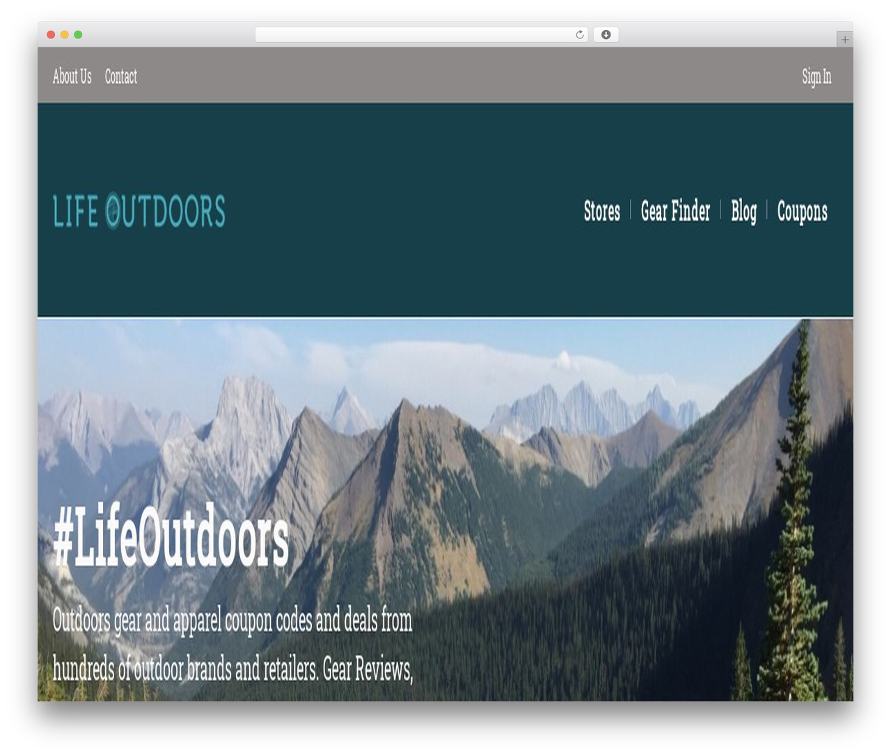 Theme WordPress Coupon Theme - lifeoutdoors.com