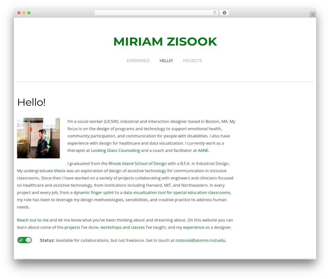 Themify Base best WordPress theme - miriamzisook.com