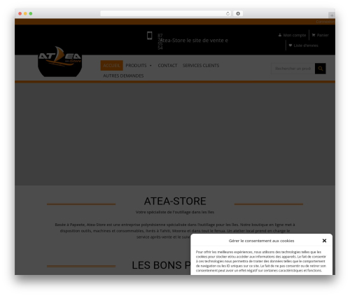 Fish and ships pro WordPress plugin - atea-store.pf