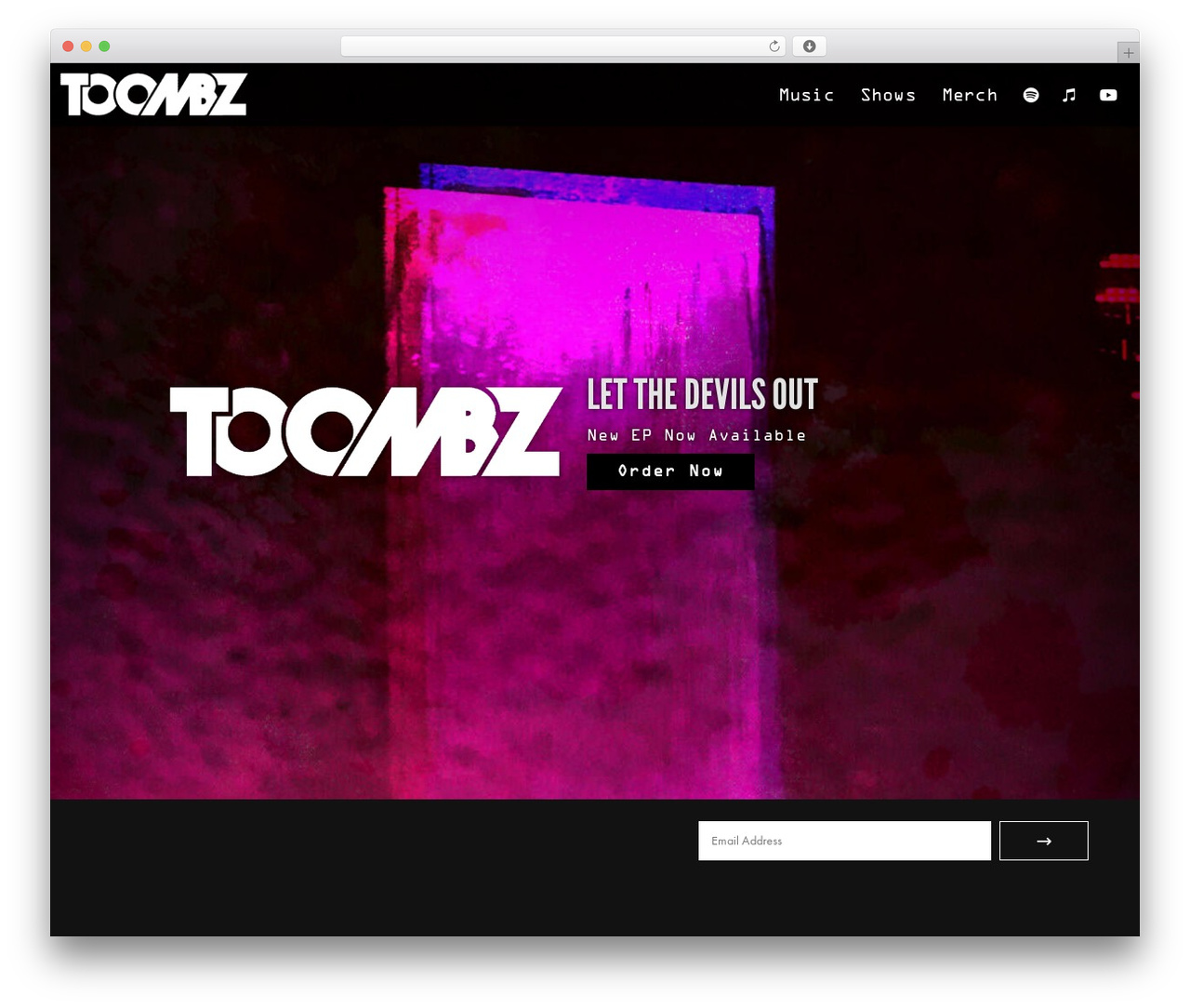 WordPress theme Branded - toombz.com