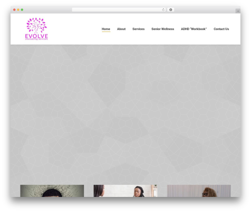 WordPress theme ConnectedWing - mytimetoevolve.com