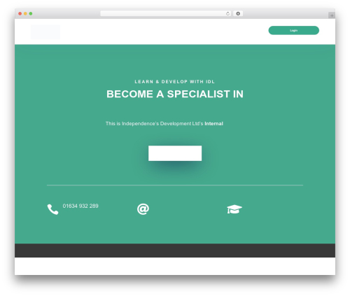 WordPress theme Divi - idlcpd.online