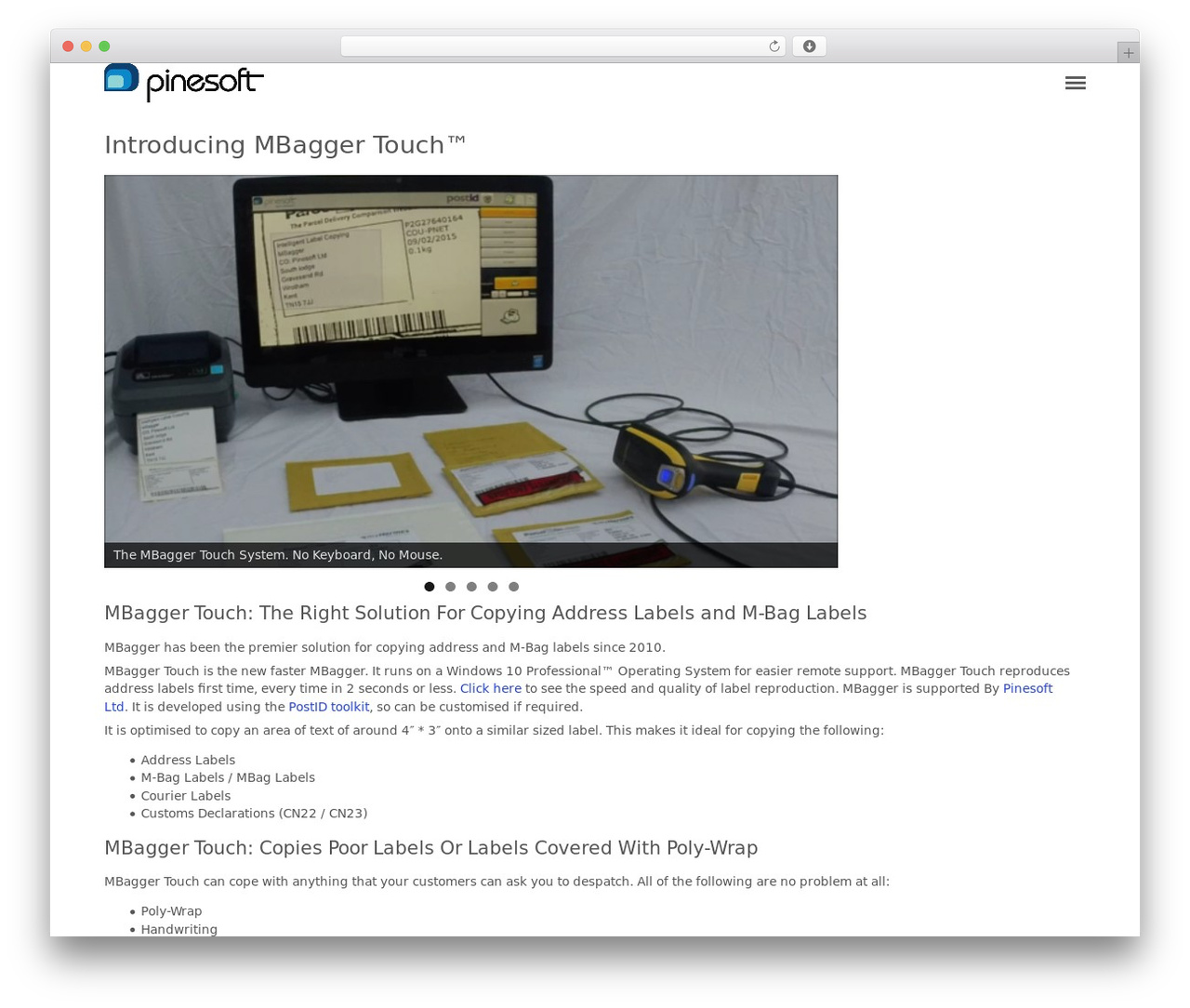 WordPress theme Marketer - mbagger.co.uk