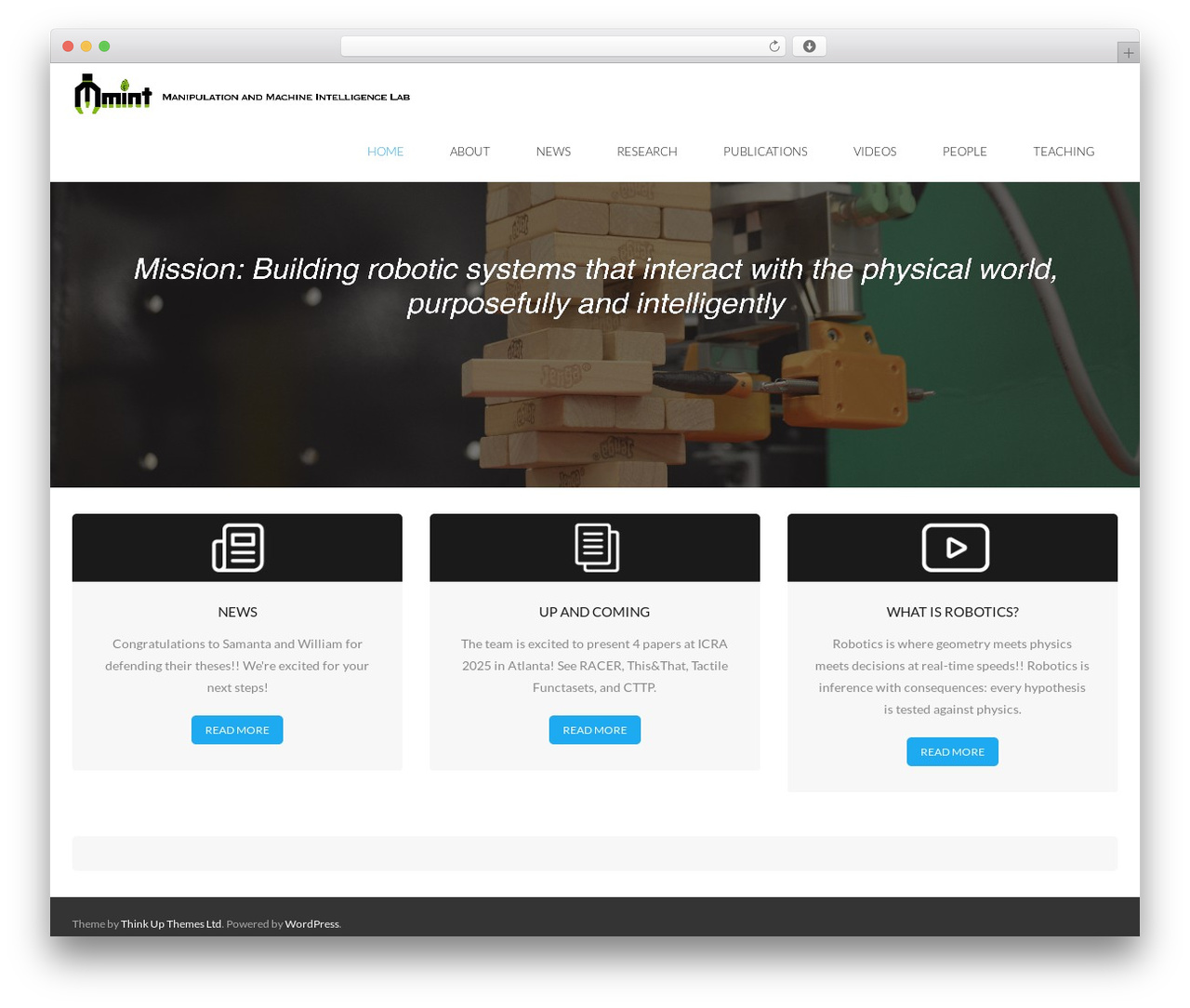 WordPress theme Melos - mmintlab.com