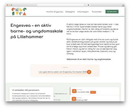 Better block editor WordPress plugin - engesvea-skole.no