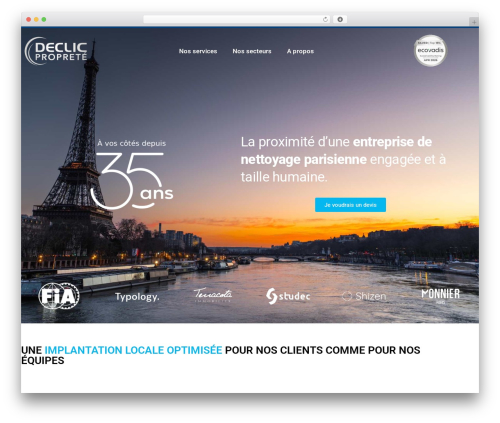 Declicnet WordPress theme - declicnet.fr