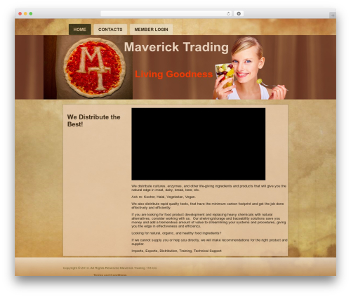 MT7 theme WordPress - mavericktrading.co