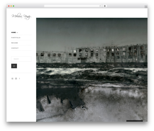 Raw WordPress video theme - melnunez.com