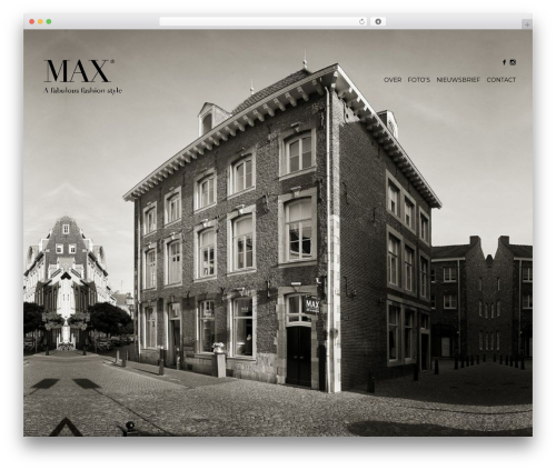 Reframe theme WordPress - maxmaastricht.nl