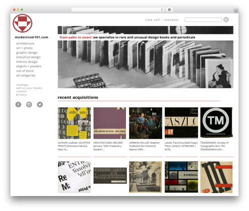 WP eCommerce (wp-e-commerce) free WordPress plugin - modernism101.com