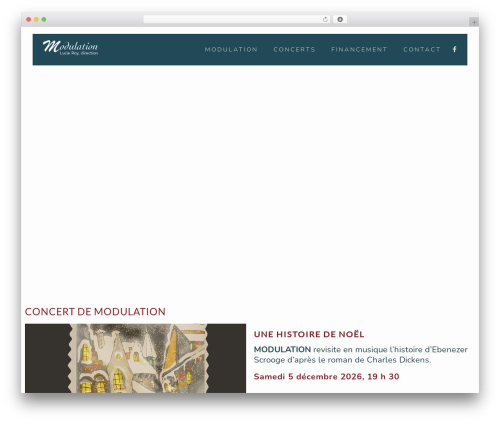 Theme WordPress Sonaar - modulation.ca